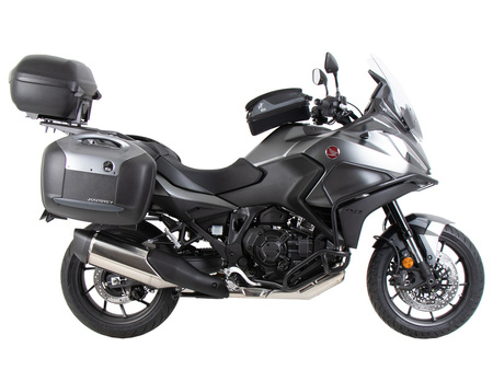 Alurack top case carrier black for combination with original rear rack for Honda NT 1100 (2022-2024)