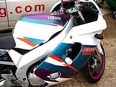 CRASHPADY CLASSIC RG RACING YAMAHA FZR600R BLACK