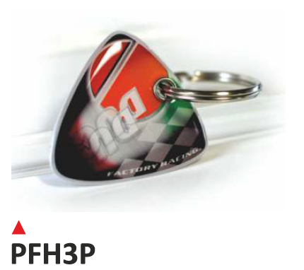 ONEDESIGN Dwustronny wypukły brelok na klucze - Ducati