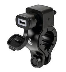 38832 Ładowarka USB 12/24V z mocowaniem na kierownicy i na widelcu motocykla - szybkie ładowanie 2400 mA - 12/24V