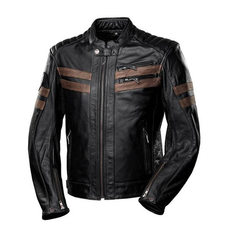 KURTKA MOTOCYKLOWA SKÓRZANA 4SR COOL EVO BROWN