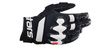 RĘKAWICE SKÓRZANE ALPINESTARS HALO DARK BLACK/WHITE