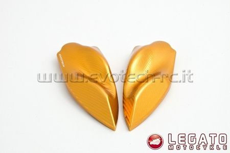 Zaślepki lusterek EVOTECH RC MV Augusta złote