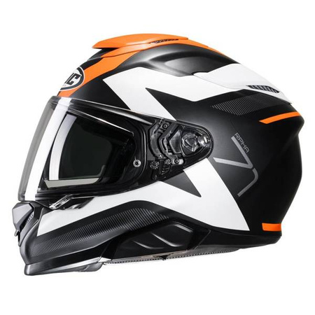 KASK HJC RPHA71 PINNA WHITE/ORANGE