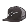 CZAPKA Z DASZKIEM ALPINESTARS CORP TRUCKER BLACK