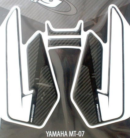 TANKPAD PUIG EXTREME DO MT-07 14-20 TRZYCZĘŚCIOWY