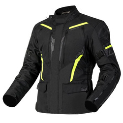 KURTKA TEKSTYLNA OZONE TOUR III BLACK/FLUO YELLOW