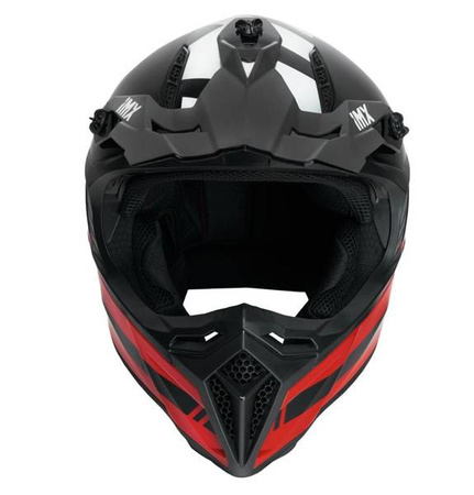 KASK IMX FMX-02 BLACK/RED/WHITE GLOSS