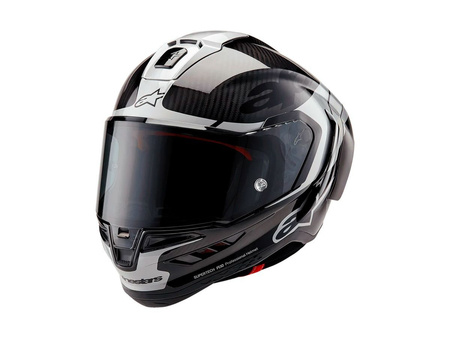 Kask Integralny Alpinestars Supertech R10 Element Whitte/Black