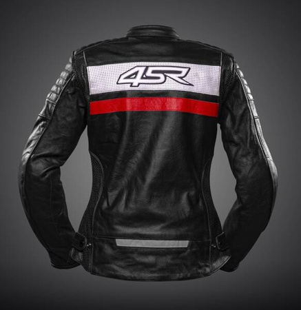 DAMSKA KURTKA MOTOCYKLOWA SKÓRZANA 4SR ROADSTER LADY III RED