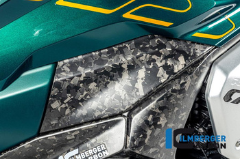 Osłona dolna zbiornika prawa (górny element) - black diamond carbon BMW R 1300 GS od 2023 ILMBERGER BM.TUR.034.R23GS