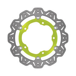 EBC Tarcza hamulcowa motocyklowa VR4174GRN VEE, zielona