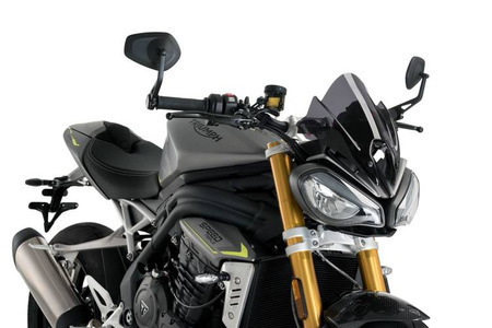 Owiewka PUIG do Triumph Speed Triple 1200 RS 2021-2025  Mocno przyciemniany (F) 20795F