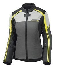 Motocyklowa Kurtka Tekstylna Held Lady Renegade Grey/Flou Yellow
