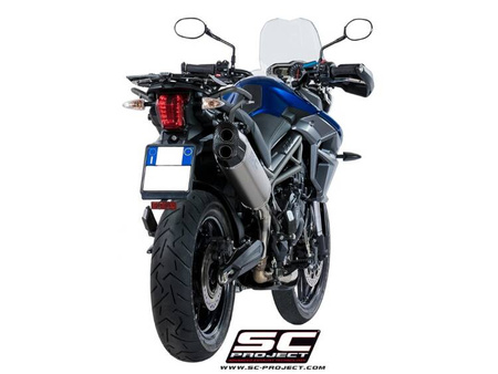 SC-Project tłumik końcowy Adventure tytan Triumph TIGER 800 (2017 – 2020) XR/ XC/ XCA/ XCX/ XRX/ XRT
