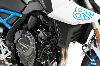 Crash pady PUIG do Suzuki GSX-8S 2023-2025 Czarny (N) 21621N