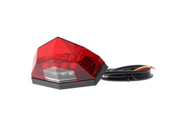 EP Combination Rear Light / Number Plate Light (Red) (PRN003010-01) - EVOTECH PERFORMANCE