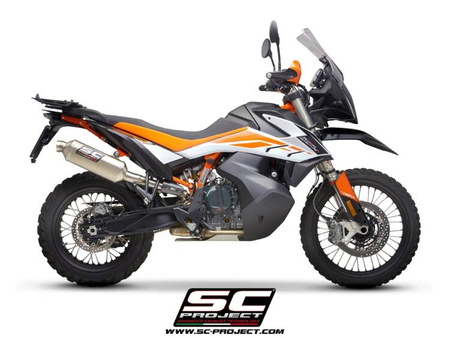 SC-Project tłumik końcowy Rally Raid tytan KTM 790 ADVENTURE (2019 – 2020)