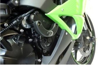 SLIDERY SILNIKA RG RACING KAWASAKI ZX6-R 09, PRAWA STRONA BLACK