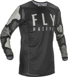 Bluza FLY RACING KINETIC K221 Czarny/Szary 2021