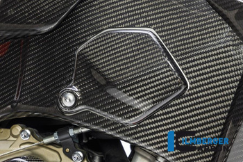 Panel na ramę prawy carbon - Honda CBR 1000 RR od 2017 ILMBERGER VER.012.CBR17.K