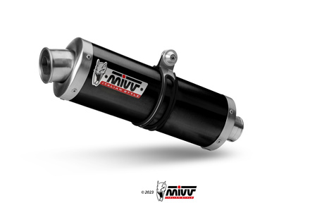 Mivv Tłumik końcowy OVAL BLACK stal nierdzewna YAMAHA TENERE 700 2019-2024