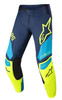 SPODNIE ALPINESTARS TECHSTAR FACTORY DARK BLUE/FLUO YELLOW/BLUE NEO