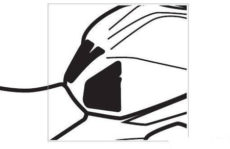 TANKPAD PUIG EXTREME DO KAWASAKI Z650 (TRZYCZĘŚCIOWY)