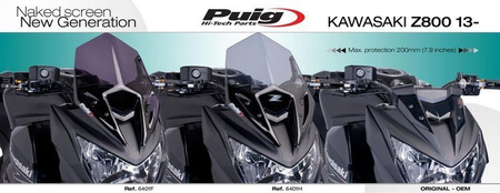 OWIEWKA PUIG DO KAWASAKI Z800 2013-2016