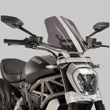OWIEWKA PUIG DO DUCATI X-DIAVEL 2016-2024 (TOURING) LEKKO PRZYCIEMNIANA