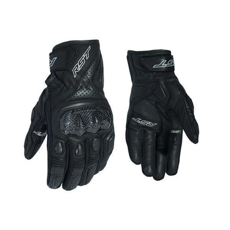 Motocyklowe Rękawice Skórzane RST Stunt III CE Black