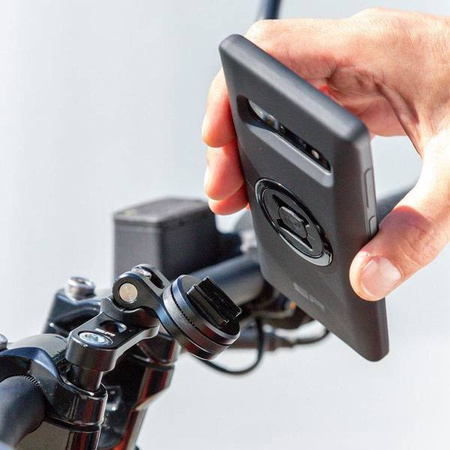 UCHWYT NA ŚRUBĘ W KIEROWNICY SP CONNECT BAR CLAMP MOTO MOUNT PRO CHROME