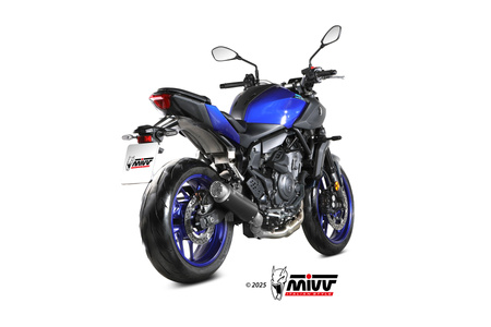 Mivv Układ wydechowy GP PRO BLACK stal nierdzewna YAMAHA MT-07 / FZ-07 2025