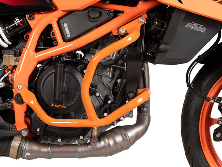 Engine protection bar - orange for KTM 390 Duke (2024-)