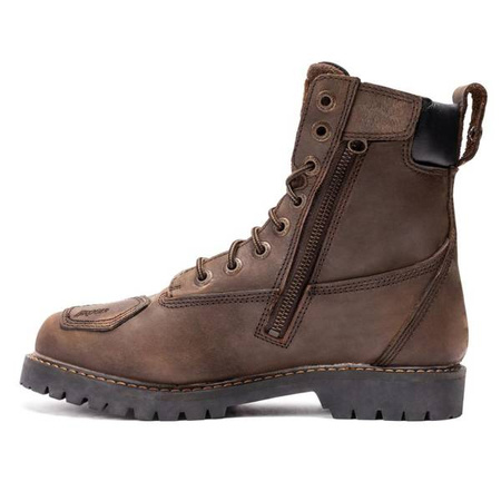 BUTY SKÓRZANE BROGER ALASKA VINTAGE BROWN