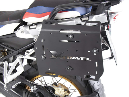 Mounting kit for Xtravel Basic universal holding plates to Touratech sidecase carrier
