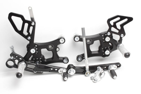 PP Tuning sportowe sety podnóżków Yamaha YZF-R6 2017-2020 Reverse shifting