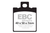 EBC Klocki hamulcowe FA047TT (kpl. na 1 tarcze)