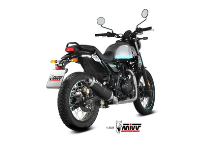Mivv Tłumik końcowy OVAL BLACK stal nierdzewna ROYAL ENFIELD SCRAM 411 2022-2024