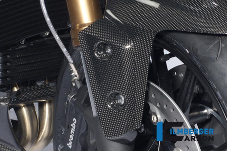 Lotka powietrzna przedniego błotnika prawa - carbon Triumph Speed Triple (2011-now) ILMBERGER KFR.022.TRSPT.K.