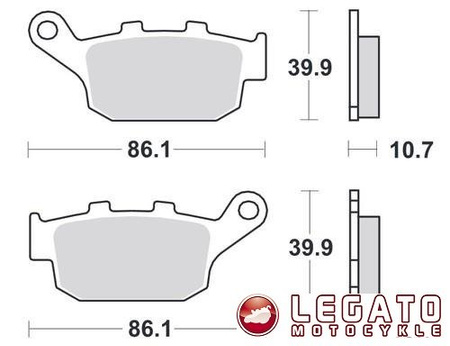 KLOCKI HAMULCOWE SBS 161 CT