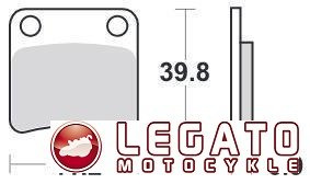 KLOCKI HAMULCOWE SBS 643 HF