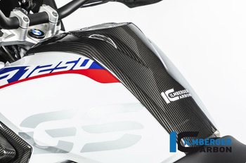 Panel centralny zbiornika BMW R 1250 GS (od 2019) - karbon matowy ILMBERGER TAO.001.GS19T.K