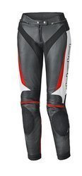 Motocyklowe Spodnie Skórzane Held Lady Lane II Black/White/Red