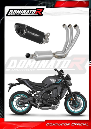 Dominator Układ wydechowy HP8 Black Yamaha MT-09 2024-2025