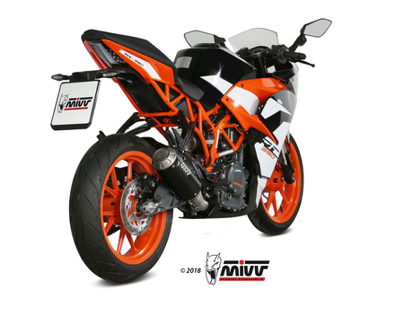 Mivv Tłumik końcowy MK3 BLACK stal nierdzewna KTM RC 390 2017-2020