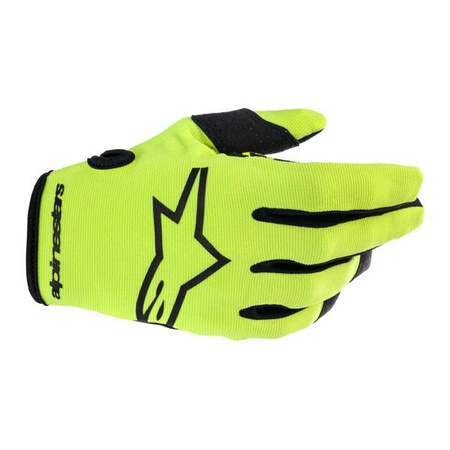 RĘKAWICE ALPINESTARS JUNIOR RADAR FLUO YELLOW/BLACK