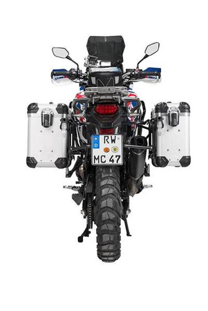 ZEGA Evo zestaw aluminiowych kufrów bocznych do Hondy CRF1000L Africa Twin (2015-2017)