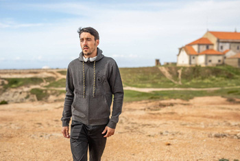 Bluza męska "North-South", szara