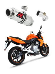 Dominator tłumik GP1 Kawasaki ER - 6 N / F 650 2009 - 2011